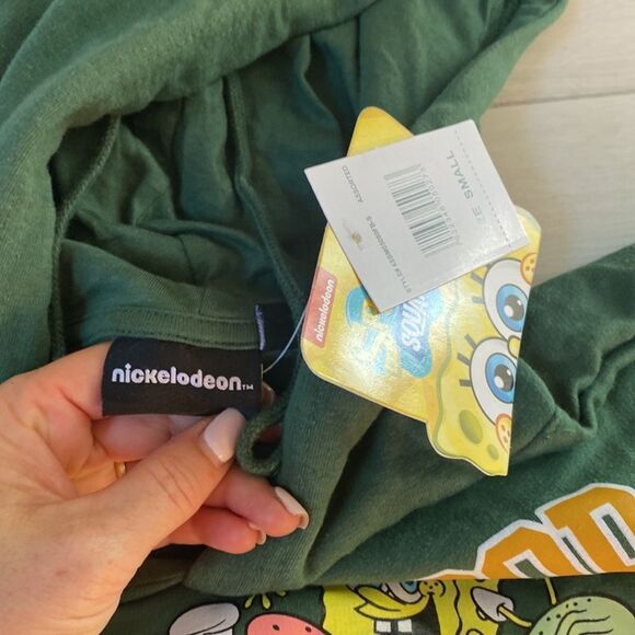 Nickelodeon SpongeBob and Patrick Sweatshirt Unisex Pullover Hoodie S NWT - Picture 5 of 5